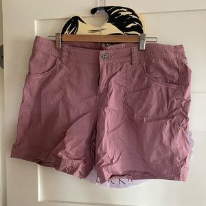 Purple Kühl hiking shorts size 14